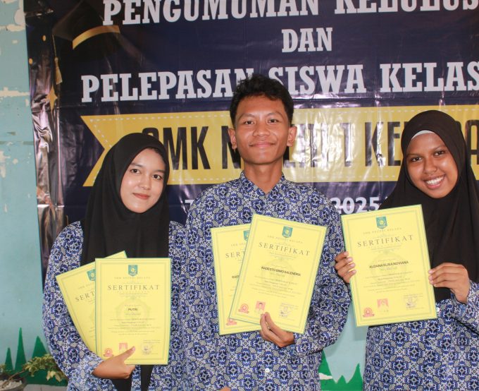 Pengumuman Kelulusan Kelas XII SMK Negeri 1 Kelapa
